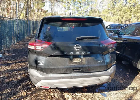 2023 Nissan Rogue Sv Fwd из США, поврежденный, VIN 5N1BT3BA9PC856974